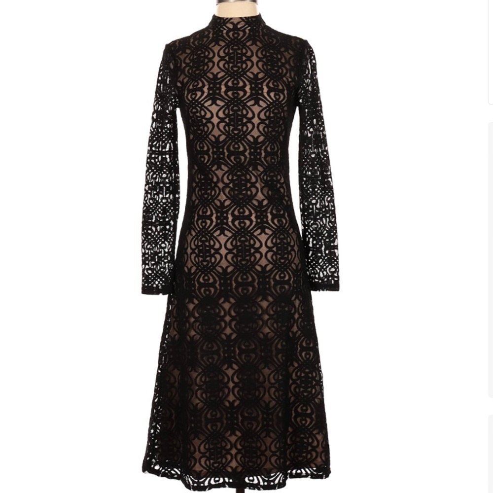 Like-New Illusion Lace Dress